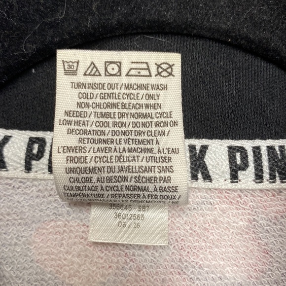 Pink Victoria's Secret Floral Sweatshirt Size Small - Picture 10 of 10